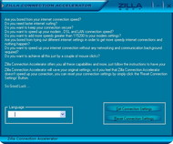 Zilla Internet Connection Accelerator screenshot